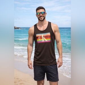 Calvin Klein Jeans tank-top. Pride affirming. Size. XL (RUNS SMALLER).